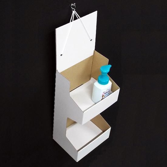 吊り下げ2段什器W210×D168×H600 - オンデマンドプリントショップ