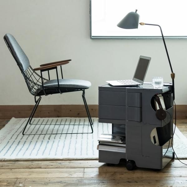 Boby Wagon 3段 トルネードグレー - MID-Century MODERN