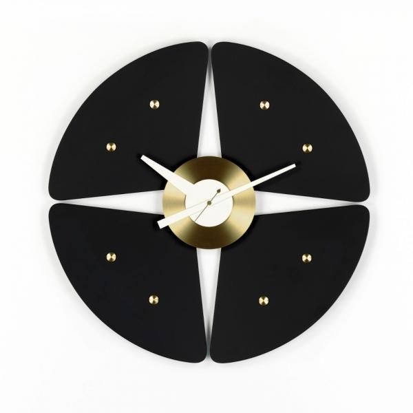 MODERNICA Mid-Century MODERN ウオールクロック 希少 ミッドセンチュリーモダンウォールクロック：幾何学的なレトロデザイン