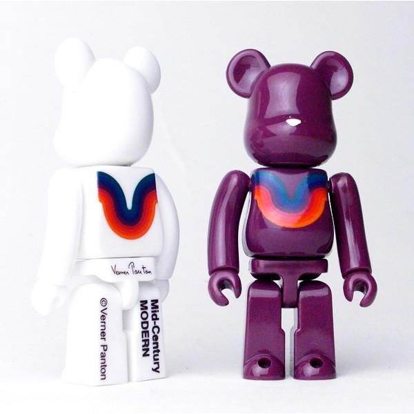 Verner Panton x Mid-Century MODERN BE@RBRICK 100% 限定生産品 Verner Panton x Mid-Century MODERN BE@RBRICK 100% 限定生産品