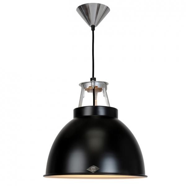 Titan Size 1 Pendant Light (Matte BlackWhite/Black)