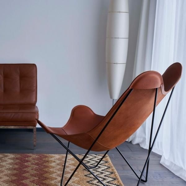 BKF Butterfly Chair (Mariposa Brown) - MID-Century MODERN