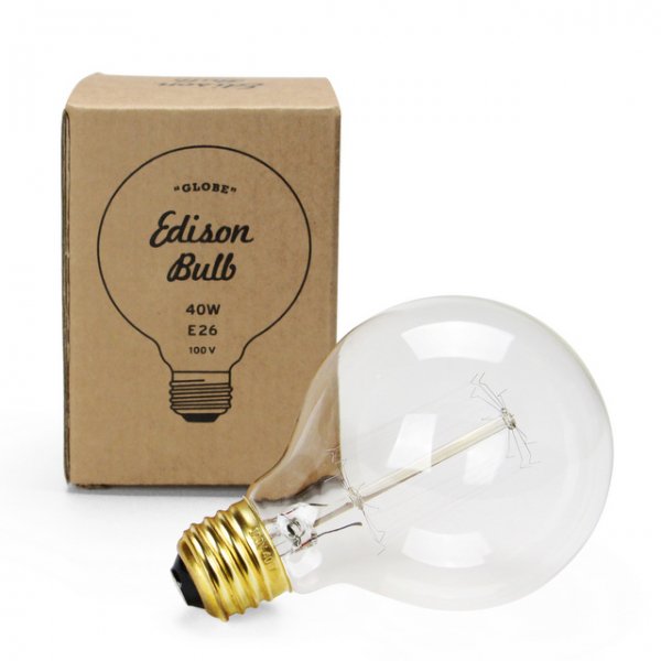 Edison Bulb Globe (S) / 40W 