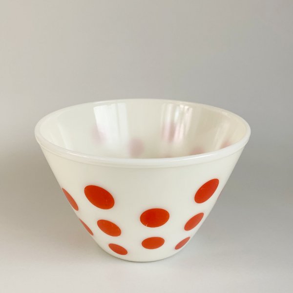 Fire King Dot Mixing Bowl 