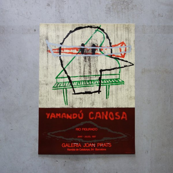 Yamandú Canosa / Rio Figurado-1987 / Galeria Joan Prats 