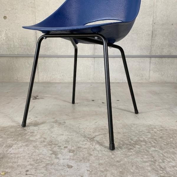 【FRPモデル】ピエールガーリッシュ　チューリップチェア stoop | Tulip Chair by Pierre Guariche for Steiner in Bleu