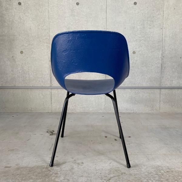 【FRPモデル】ピエールガーリッシュ　チューリップチェア Tulip Chair (FRP) / Navy - MID-Century MODERN