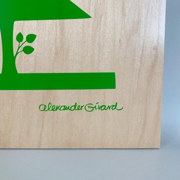 Girard Wood Panel / Daisy Face - MID-Century MODERN