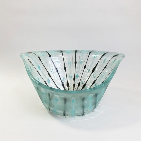 1960's Higgins　ヒギンズ　アートガラス　灰皿 ヒギンス ヴィンテージ ガラスの灰皿 / Higgins Art Glass