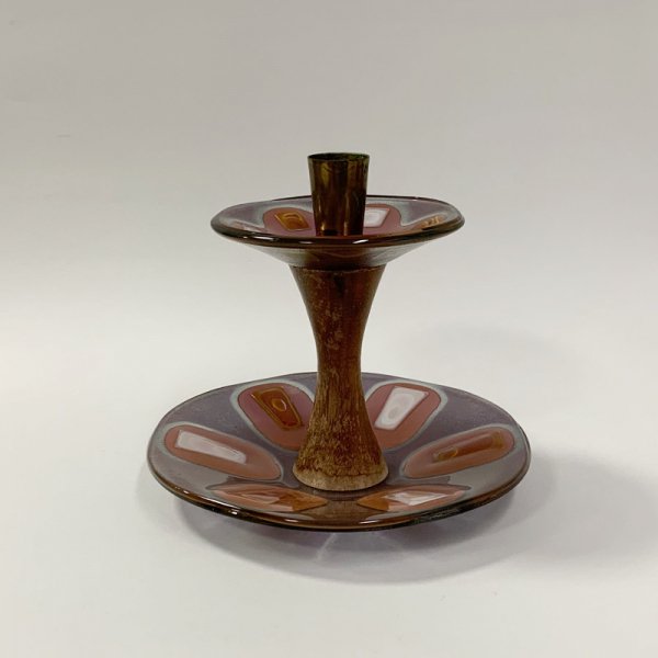 Higgins Glass / Colonial Candle Holder / #47