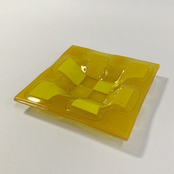 Higgins Glass / Square Dish / #9