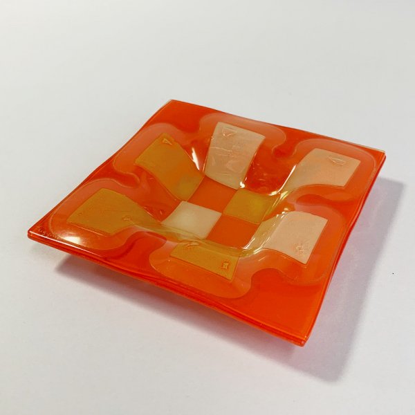 Higgins Glass / Square Dish / #10