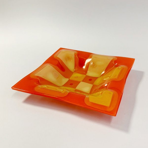 Higgins Glass / Square Dish / #11