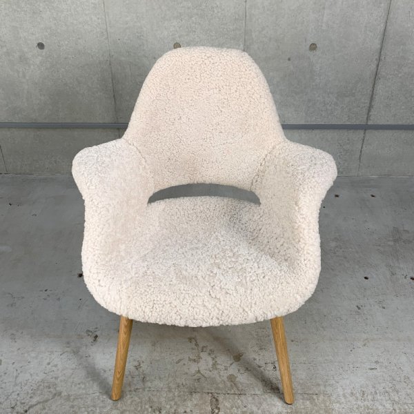 Organic Chair ”Sheepskin” / Limited Edition - MID-Century MODERN