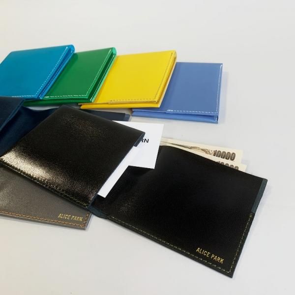 ALICE PARKのミニマル財布 Single Flap Wallet (Alice Park) - SOURCE objects（ソウス