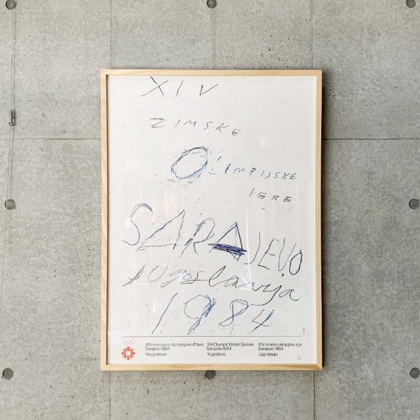 Cy Twombly 1984 Sarajevo Olympic Limited Edition 