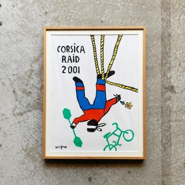 Raymond Savignac Poster / Corsica Raid 2001<img class='new_mark_img2' src='https://img.shop-pro.jp/img/new/icons47.gif' style='border:none;display:inline;margin:0px;padding:0px;width:auto;' />