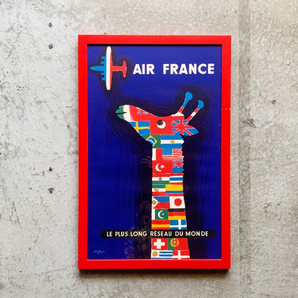 Raymond Savignac Poster / Air France 1956 