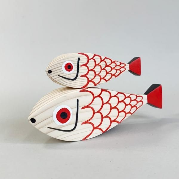Vitra Wooden Dolls Mother Fish & Child - MID-Century MODERN