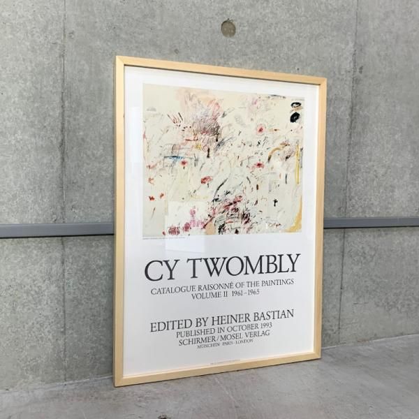 特注額装付き サイ・トゥオンブリー Cy Twombly1977 希少