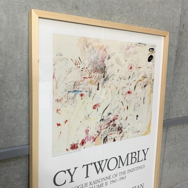 新品正規品 Cy Twombly レア プリント ② ポスター 現代美術 サイ・トゥオンブリー Cy Twombly』スウェーデン現代美術館制作
