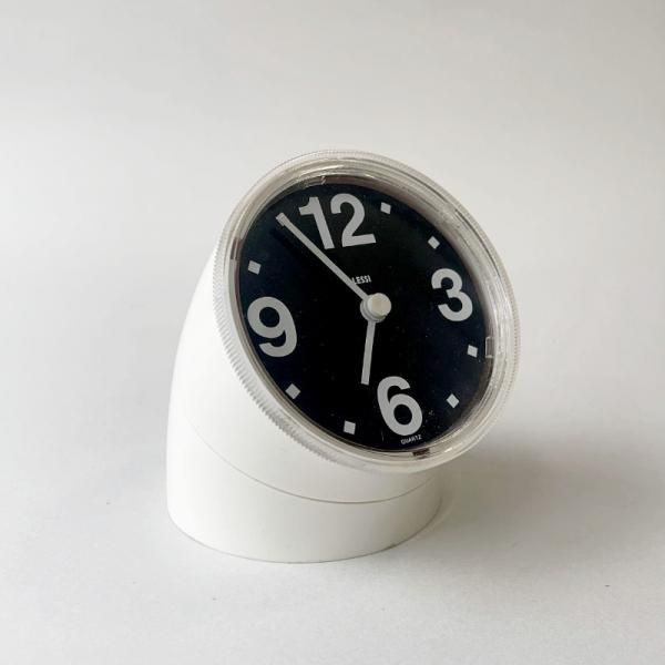 アレッシィ ALESSI CRONOTIME 置時計 Amazon.com: Alessi Cronotime Aleesi 01 B Cronotime Black