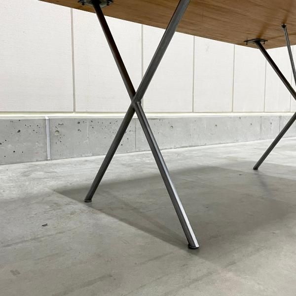 X-Leg Table #8430-X - MID-Century MODERN X-Leg Table #8430-X - MID-Century MODERN