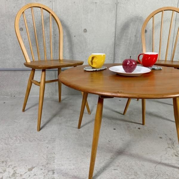 EACOL/コーヒーテーブル comingsoon!】 ERCOL COFFEE TABLE WITH X SHAPED BASE 商品番号