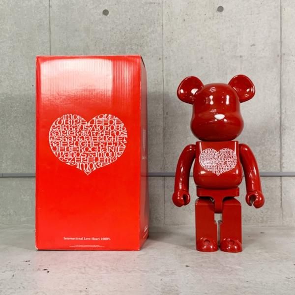 BE@RBRICK 1000% / International Love Heart by Alexander Girard 