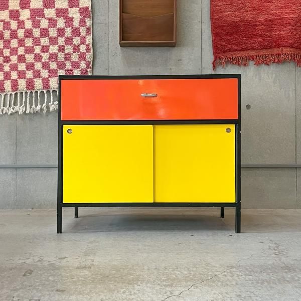 Steel Frame Cbinet / George Nelson - MID-Century MODERN Steel Frame Cbinet / George Nelson - MID-Century MODERN