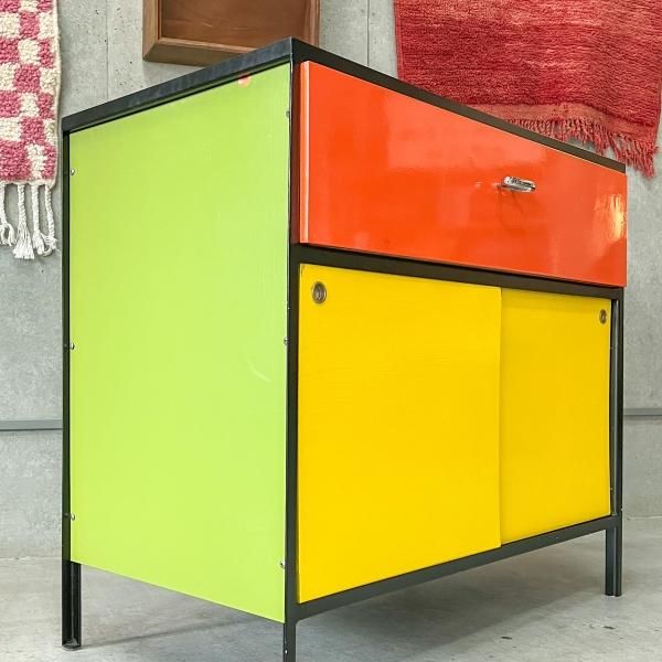 Steel Frame Cbinet / George Nelson - MID-Century MODERN Steel Frame Cbinet / George Nelson - MID-Century MODERN