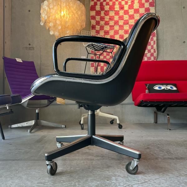 1258 Swivel Arm Chair / Charles Pollock - MID-Century MODERN 1258 Swivel Arm Chair / Charles Pollock - MID-Century MODERN