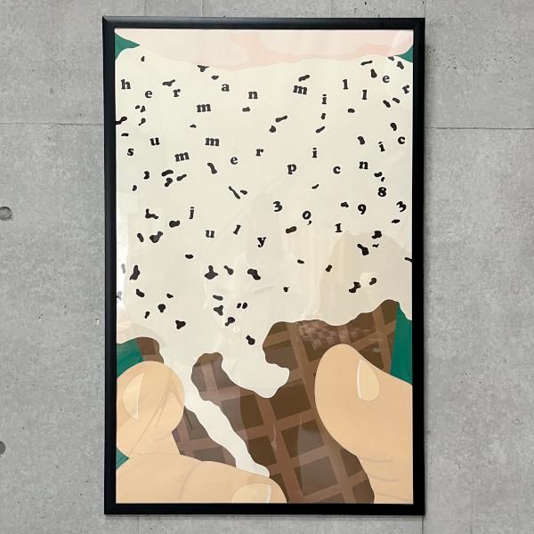 Herman Miller Summer Picnic Poster / Vintage - MID-Century MODERN Herman Miller Summer Picnic Poster / Vintage - MID-Century MODERN