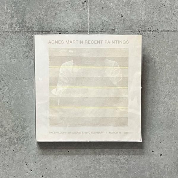 Agnes Martin Recent Paintings 1995 / Agnes Martin