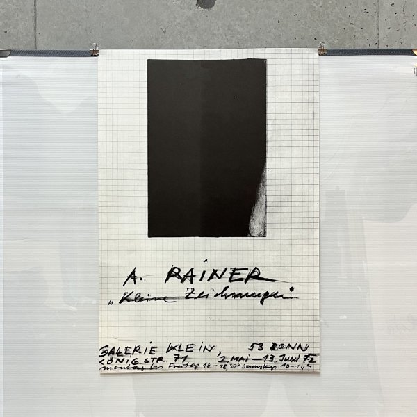 Galerie Klein 1970 / Arnulf Rainer