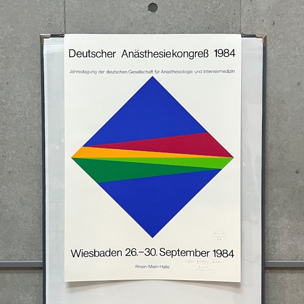 「Deutscher Anasthesie Kongress 1984」 / Max Bill