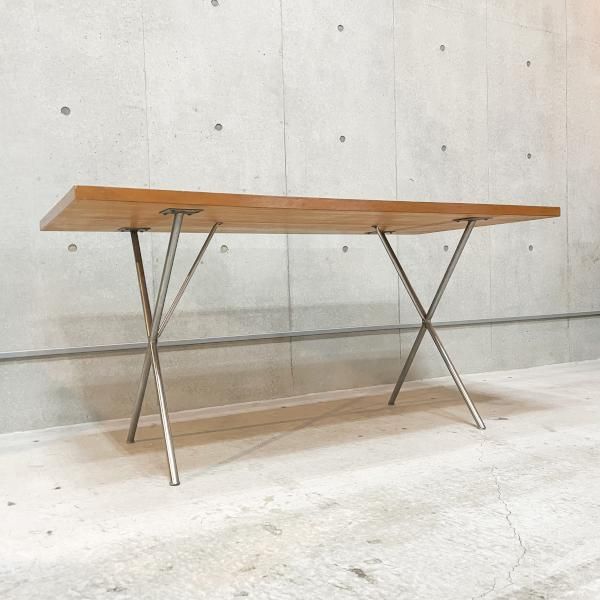 X-Leg Table / Vintage - MID-Century MODERN X-Leg Table / Vintage - MID-Century MODERN