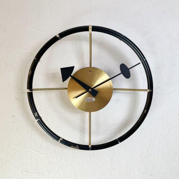 Steering Wheel Clock / Howard Miller - MID-Century MODERN