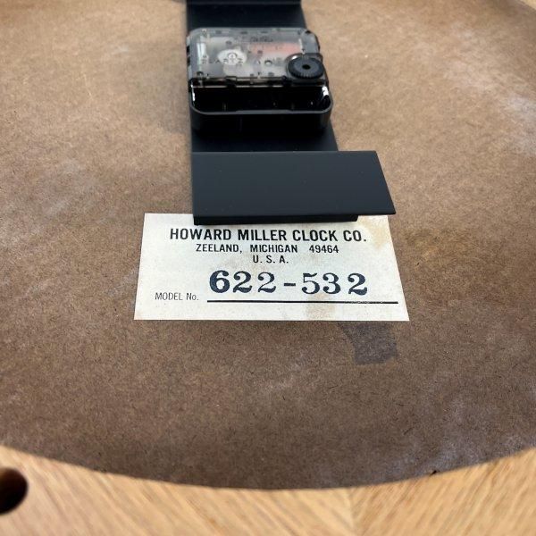 Wall Clock Model No.622-532 / Howard Miller - MID-Century MODERN Wall Clock Model No.622-532 / Howard Miller - MID-Century MODERN