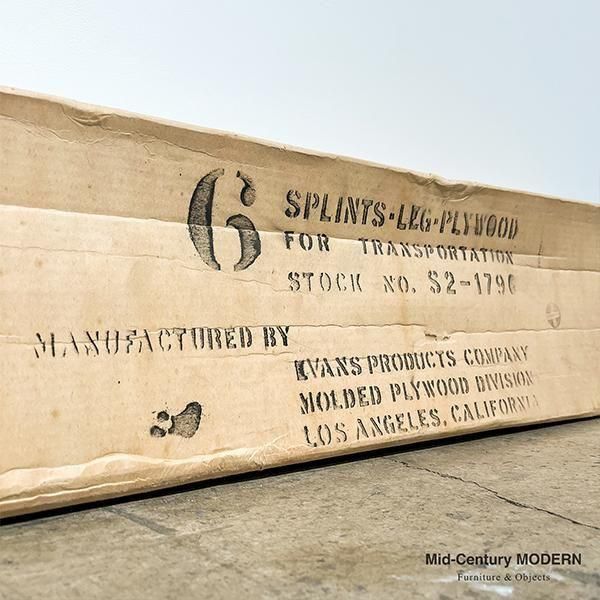 Leg Splint / Dead Stock - MID-Century MODERN