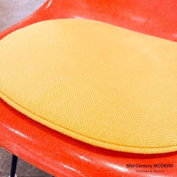 1989年＊シエル＊ビンテージSHELL＊永久コレクション Side Shell / Red Orange - MID-Century MODERN