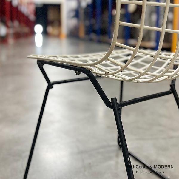 イタリアアンティークワイヤーチェア/ベルトイアstyleチェア(84