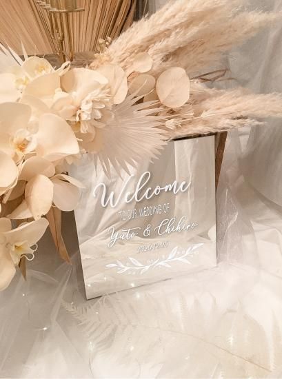 Misato♡ | welcome mirror ⸜❤︎⸝ 会場の装飾はたくさん悩ん