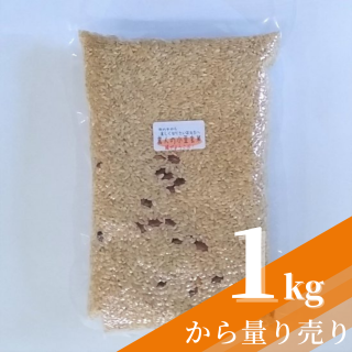 発酵食育伝道師オリジナル米 美人の小豆玄米【特別栽培米】【令和5年度産】1kgから量り売り