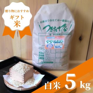 山形県産 ササニシキ【特別栽培米】【令和5年度産】ギフト米（５kg）