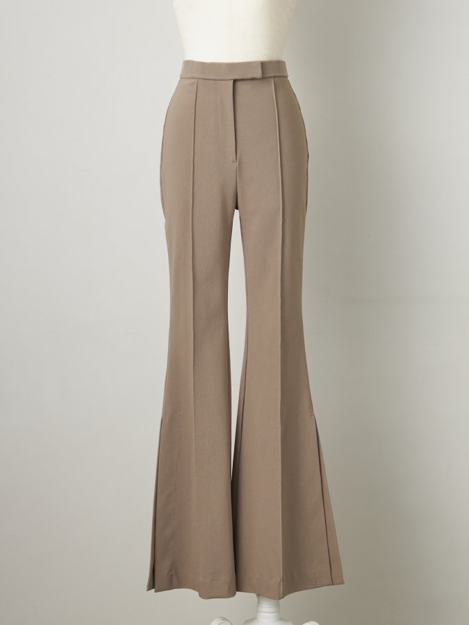 Stretch Side Slit Pants - Rosarymoon OFFICIAL WEB STORE