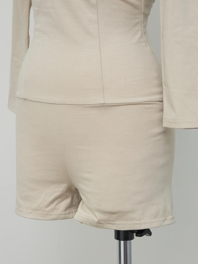 Long Sleeve Inner Romper - ROSARYMOON OFFICIAL WEB STORE