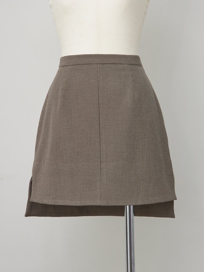 Irregular Mini Skirt