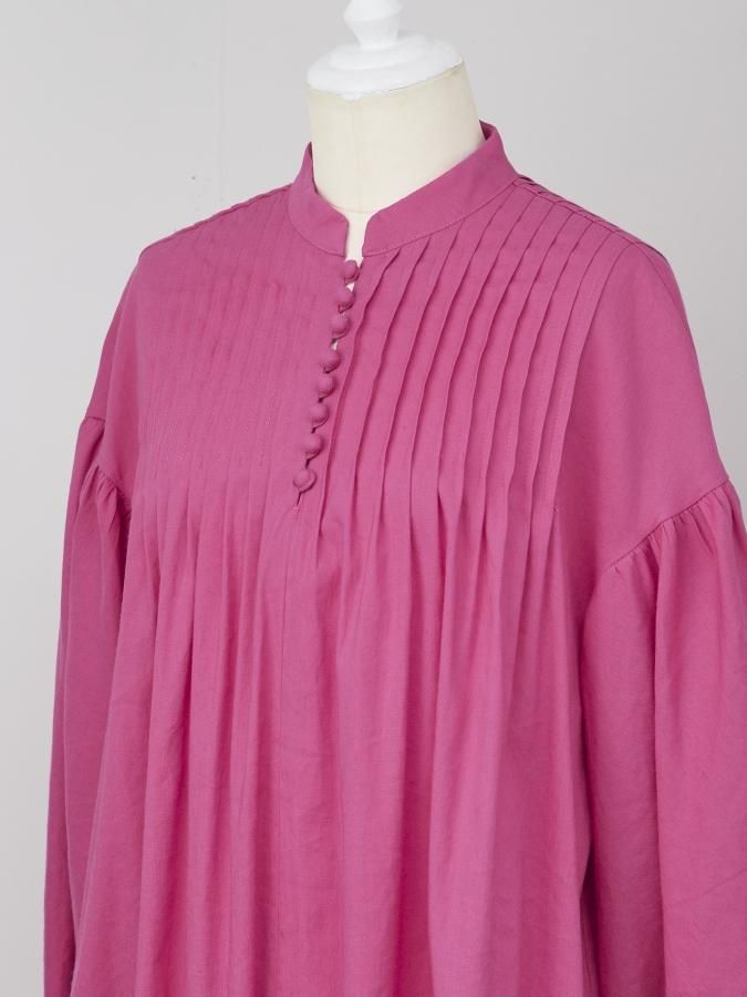 rosarymoon Pintuck Flare Tunic