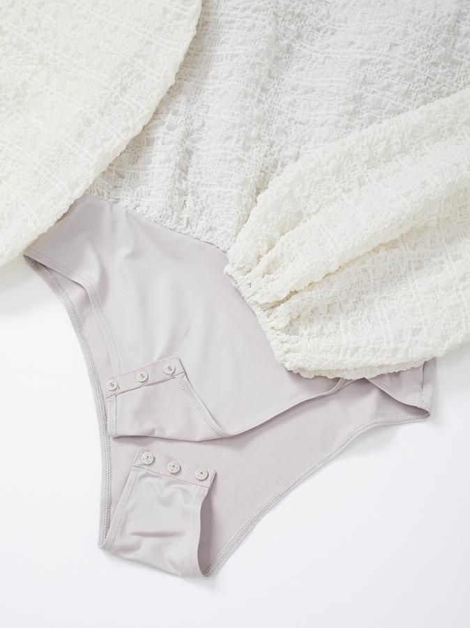 ロザリームーン Off-shoulder Sheer Leotard | motlobo.ac.bw